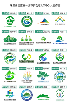 中國首個(gè)國家森林城市群LOGO 創(chuàng)新設(shè)計(jì)引領(lǐng)生態(tài)建設(shè)新風(fēng)尚